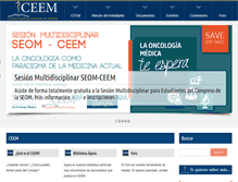 Tablet Screenshot of ceem.org.es
